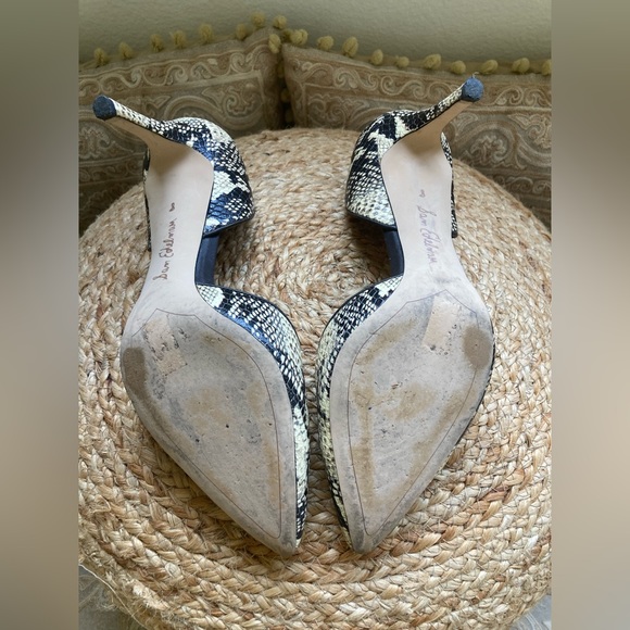 Sam Edelman Snakeskin Heels - Picture 4 of 16